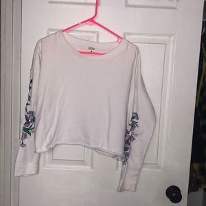Cropped sweatshirt